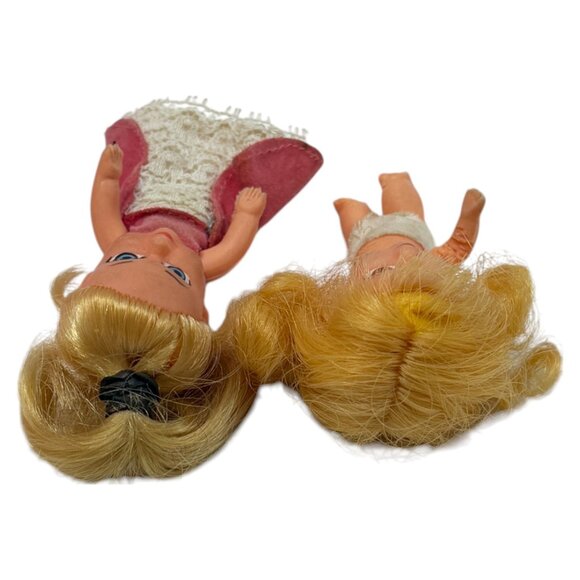 Vintage Doll Hasbro Storykins Lot Cinderella and Pumpkin Carriage & 3 Bear Table - Picture 7 of 14